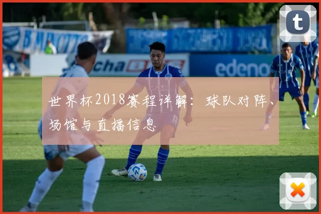 世界杯2018赛程详解：球队对阵、场馆与直播信息