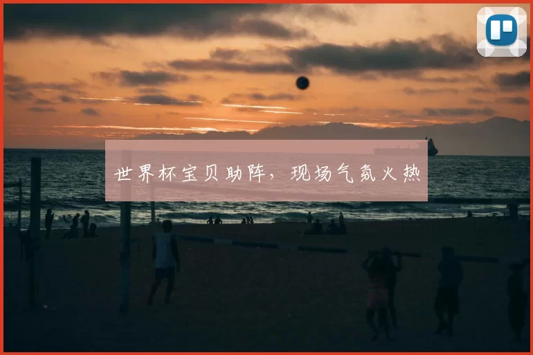 世界杯宝贝助阵,现场气氛火热